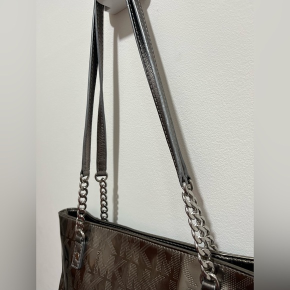 Michael Kors Silver Tote Bag - Picture 2 of 8